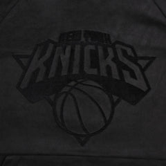 New York Knicks Protege Eco-Friendly Functional Suede Fashion Tonal Hoodie