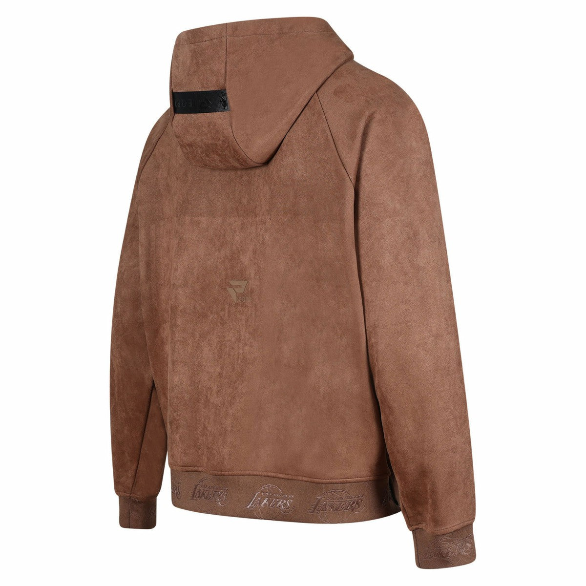 Los Angeles Lakers Protege Eco-Friendly Functional Suede Fashion Tonal Hoodie