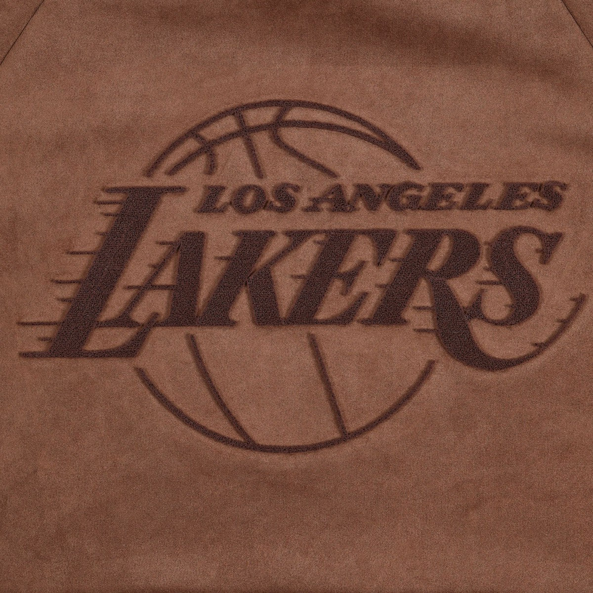 Los Angeles Lakers Protege Eco-Friendly Functional Suede Fashion Tonal Hoodie