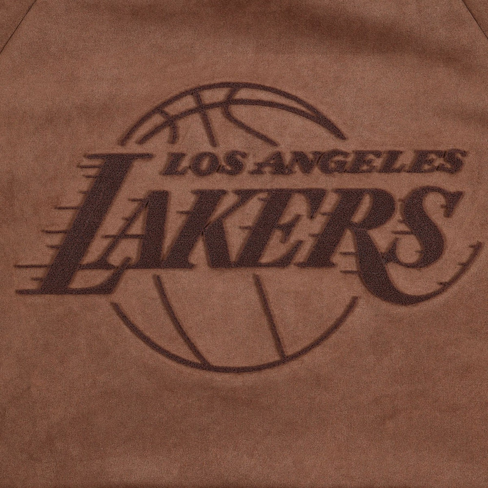Los Angeles Lakers Protege Eco-Friendly Functional Suede Fashion Tonal Hoodie