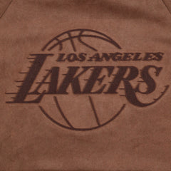 Los Angeles Lakers Protege Eco-Friendly Functional Suede Fashion Tonal Hoodie