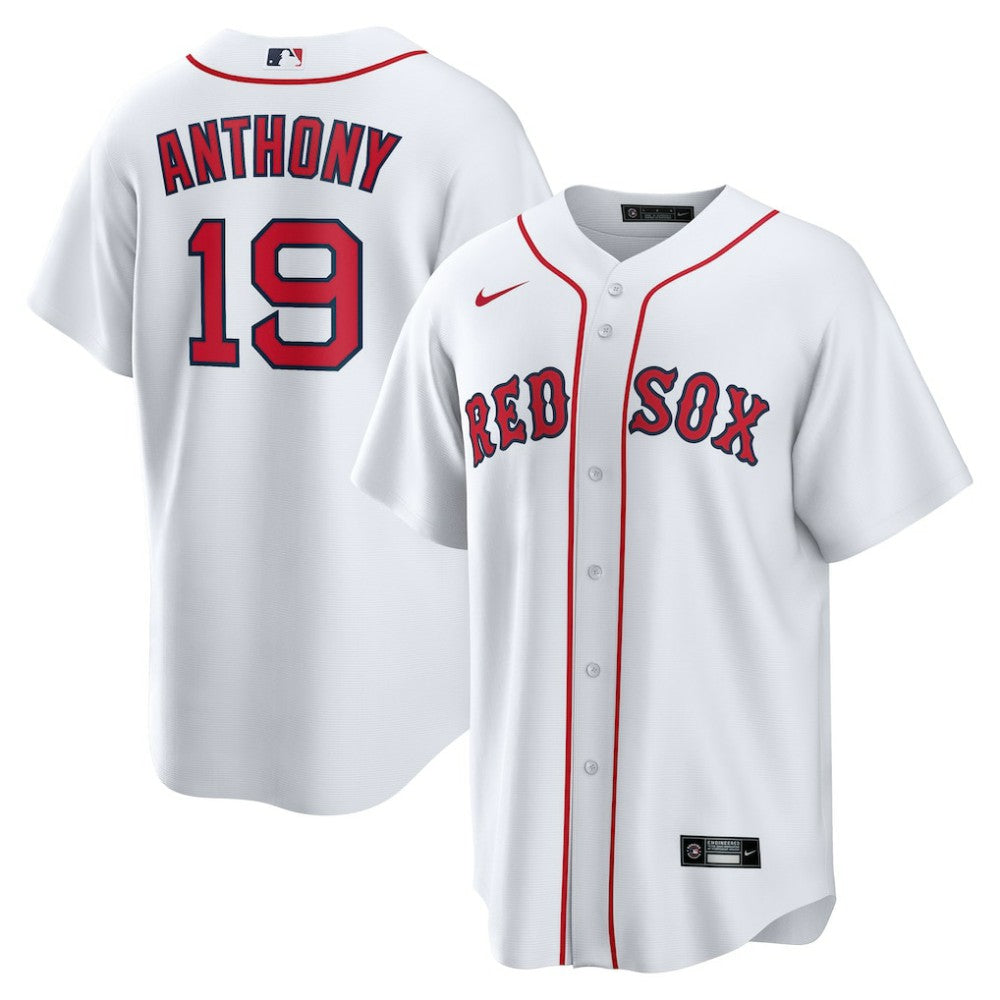 White Roman Anthony Boston Red Sox Nike Home Replica Jersey