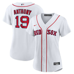 White Roman Anthony Boston Red Sox Nike Women's Home Replica Jersey – White