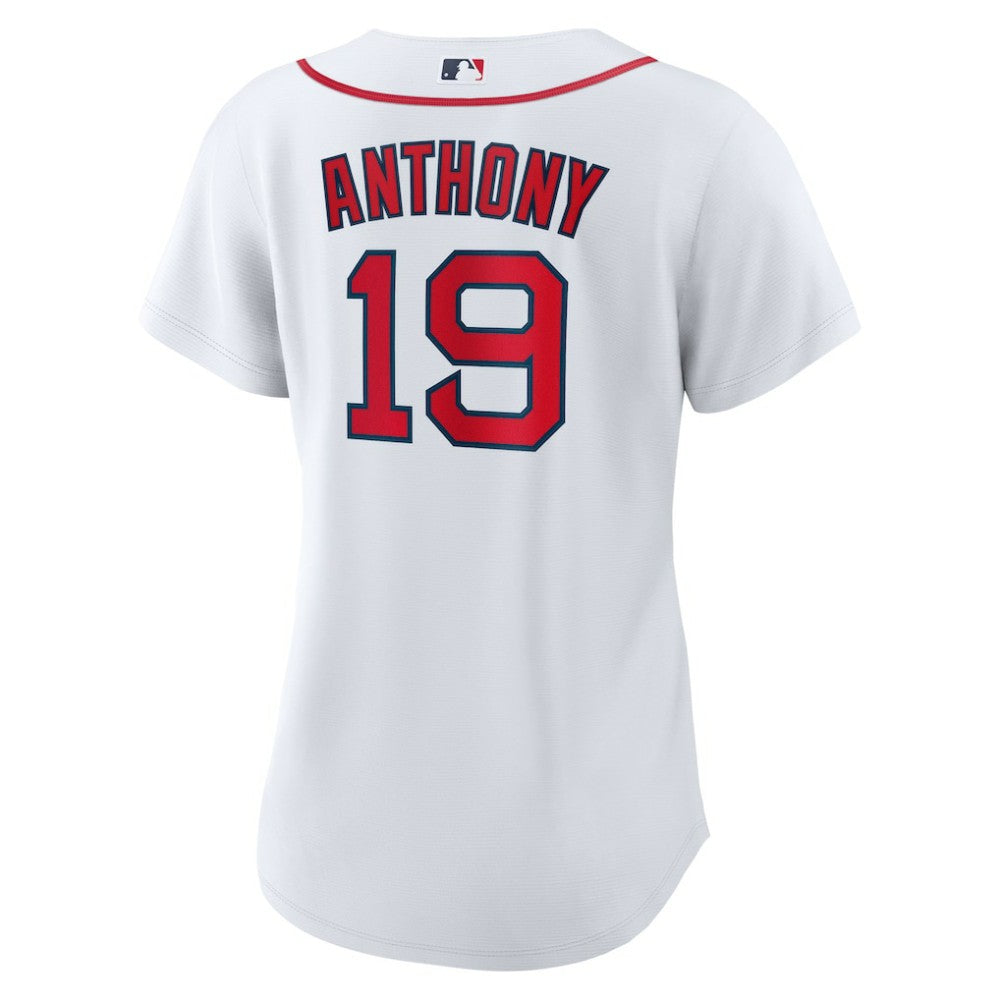 White Roman Anthony Boston Red Sox Nike Women's Home Replica Jersey – White