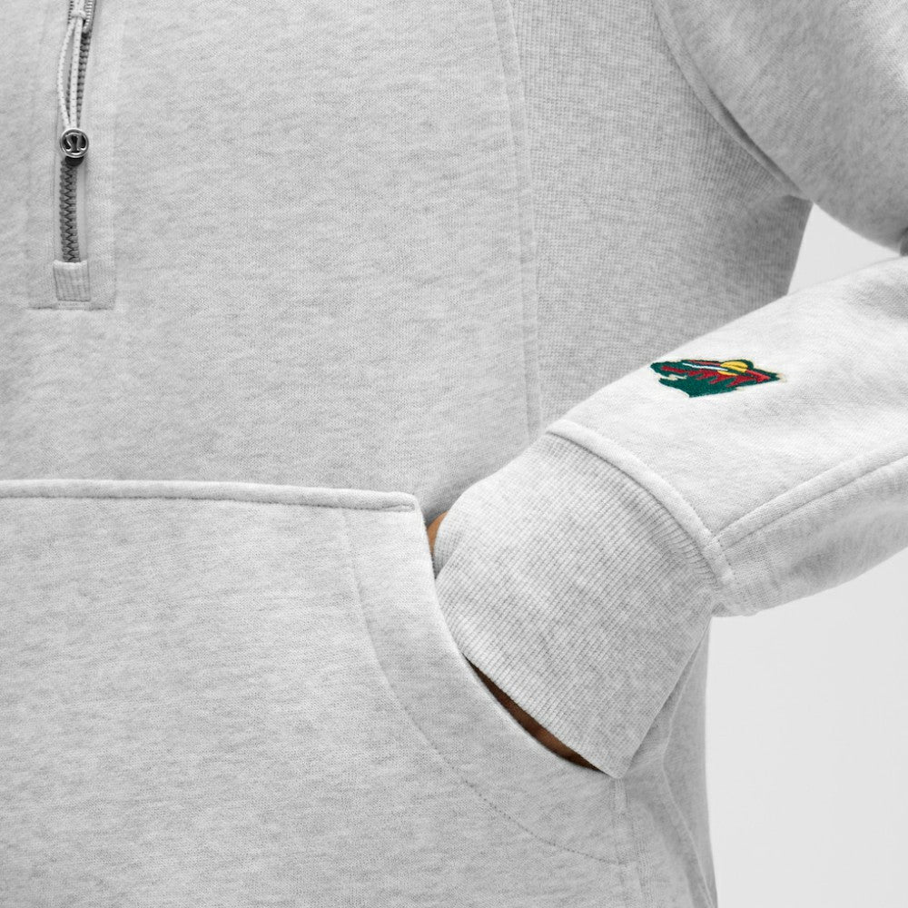 NHL Minnesota Wild lululemon Women's Long Scuba Oversized Half-Zip Funnel Neck