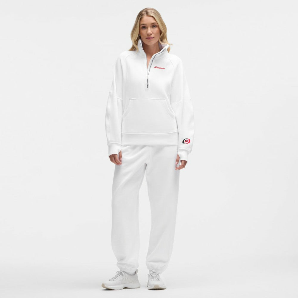 NHL Carolina Hurricanes lululemon Women's Long Scuba Oversized Half-Zip Funnel Neck