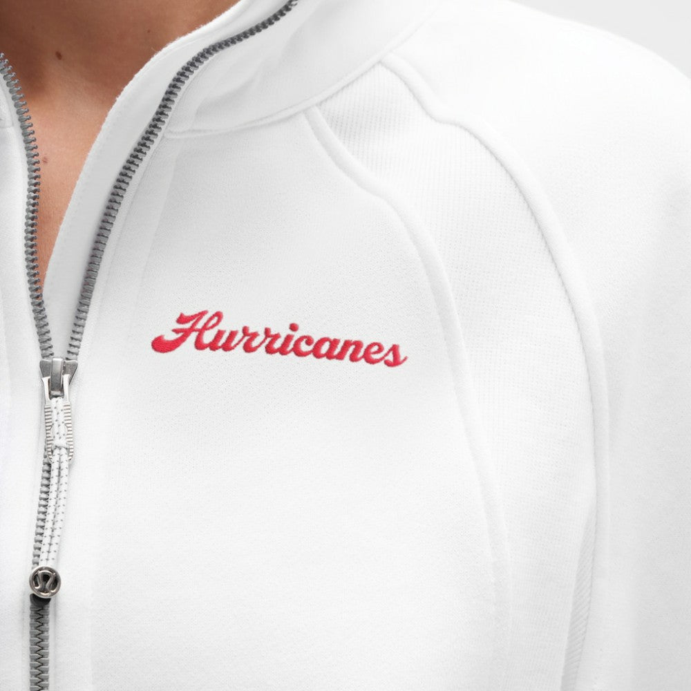 NHL Carolina Hurricanes lululemon Women's Long Scuba Oversized Half-Zip Funnel Neck