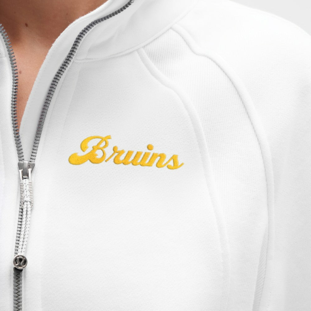 NHL Boston Bruins lululemon Women's Long Scuba Oversized Half-Zip Funnel Neck