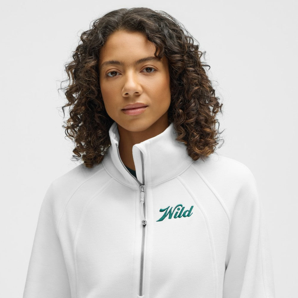NHL Minnesota Wild lululemon Women's Long Scuba Oversized Half-Zip Funnel Neck
