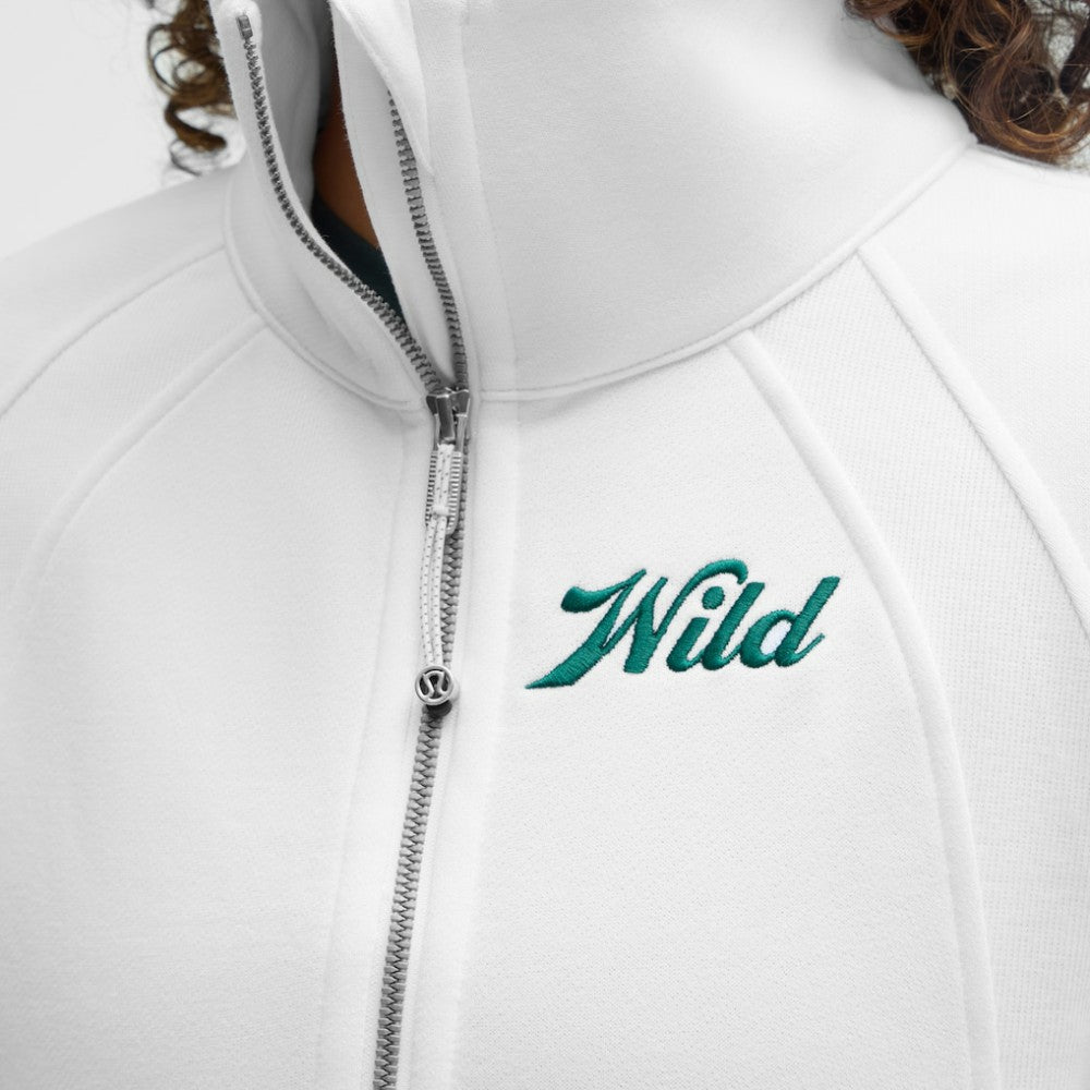 NHL Minnesota Wild lululemon Women's Long Scuba Oversized Half-Zip Funnel Neck