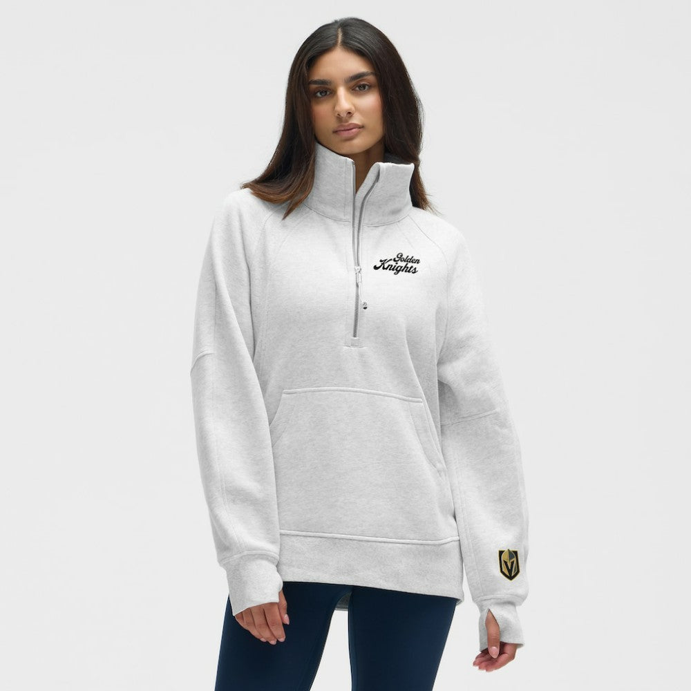 NHL Vegas Golden Knights lululemon Women's Long Scuba Oversized Half-Zip Funnel Neck