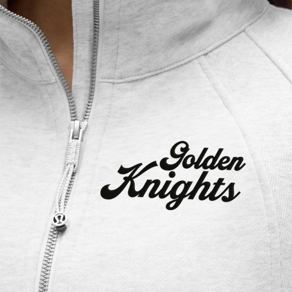 NHL Vegas Golden Knights lululemon Women's Long Scuba Oversized Half-Zip Funnel Neck