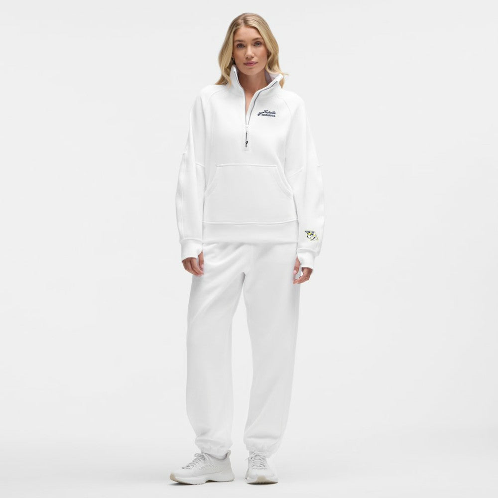 NHL Nashville Predators lululemon Women's Long Scuba Oversized Half-Zip Funnel Neck
