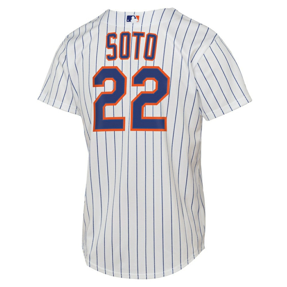 White Juan Soto New York Mets Nike Youth Home Replica Player Jersey