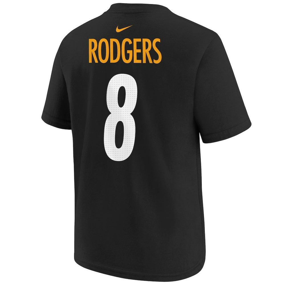 Aaron Rodgers  Youth Player Name & Number T-Shirt - Pittsburgh Steelers T-shirts