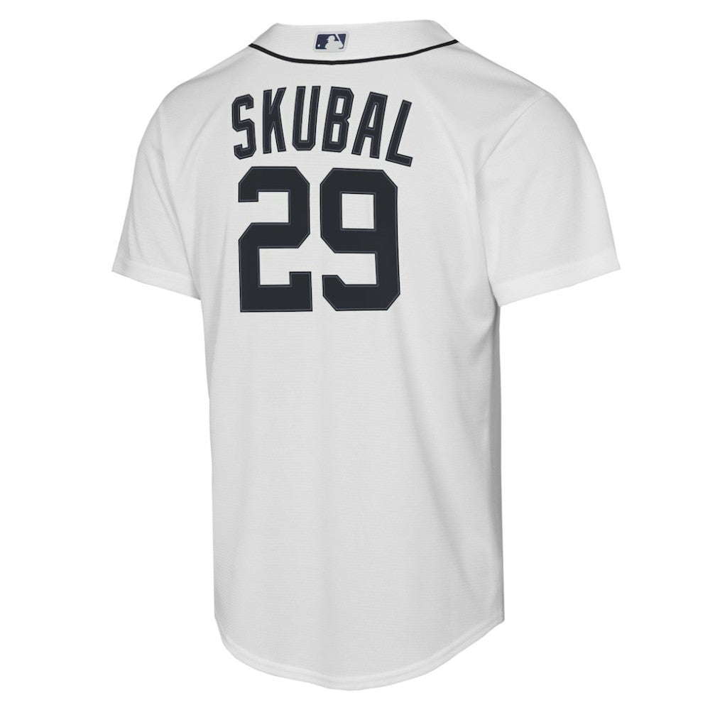 White Tarik Skubal Detroit Tigers Nike Youth Home Replica Player Jersey