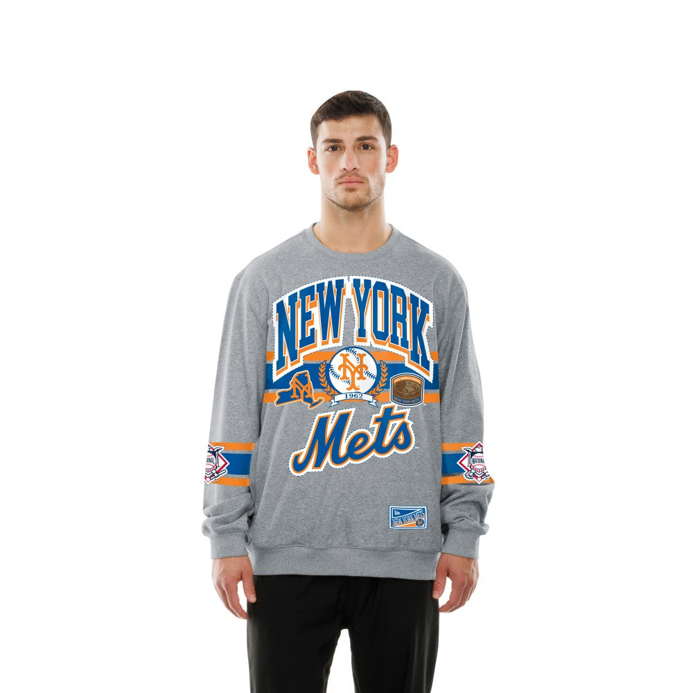 Gray New York Mets New Era Sport Classics Sweatshirt