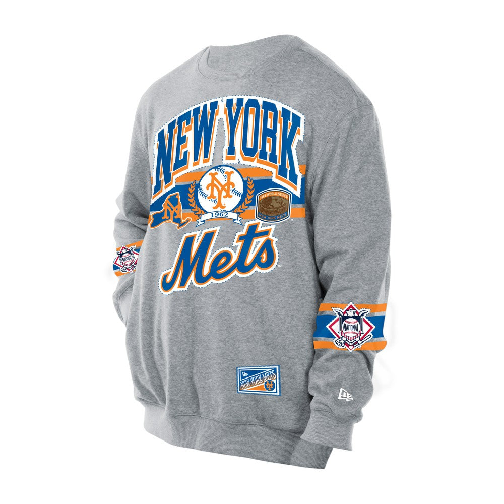 Gray New York Mets New Era Sport Classics Sweatshirt