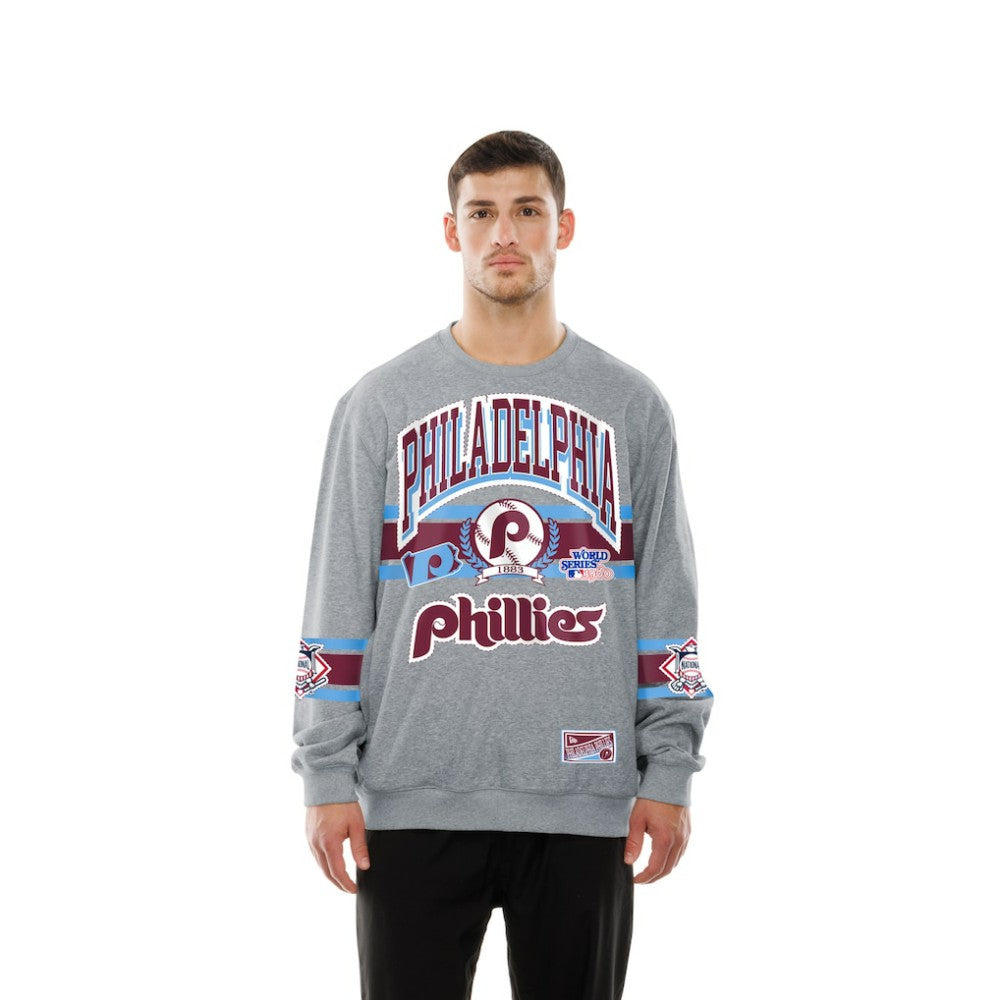 Gray Philadelphia Phillies New Era Sport Classics Sweatshirt