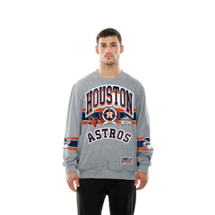 Gray Houston Astros New Era Sport Classics Sweatshirt