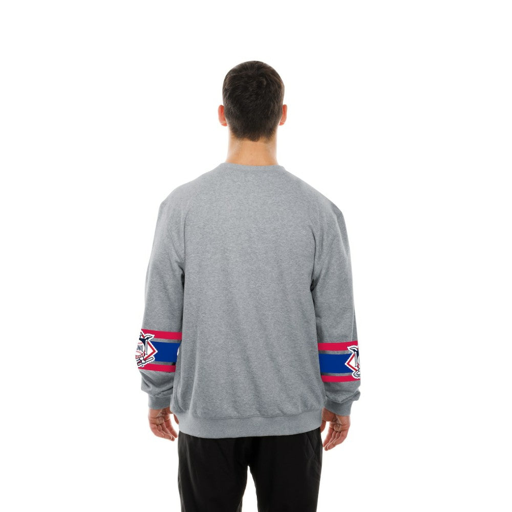 Gray Atlanta Braves New Era Sport Classics Sweatshirt
