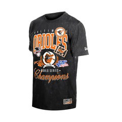 Black Baltimore Orioles New Era Mineral Wash T-Shirt