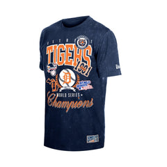 Navy Detroit Tigers New Era Mineral Wash T-Shirt