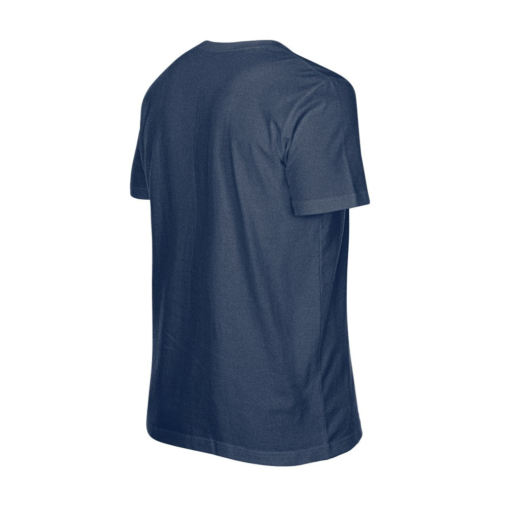 Navy Cleveland Guardians New Era  Oversized Throwback Distressed T-Shirt