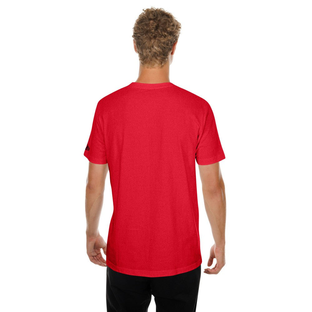 Red Cincinnati Reds New Era  Oversized Throwback Distressed T-Shirt