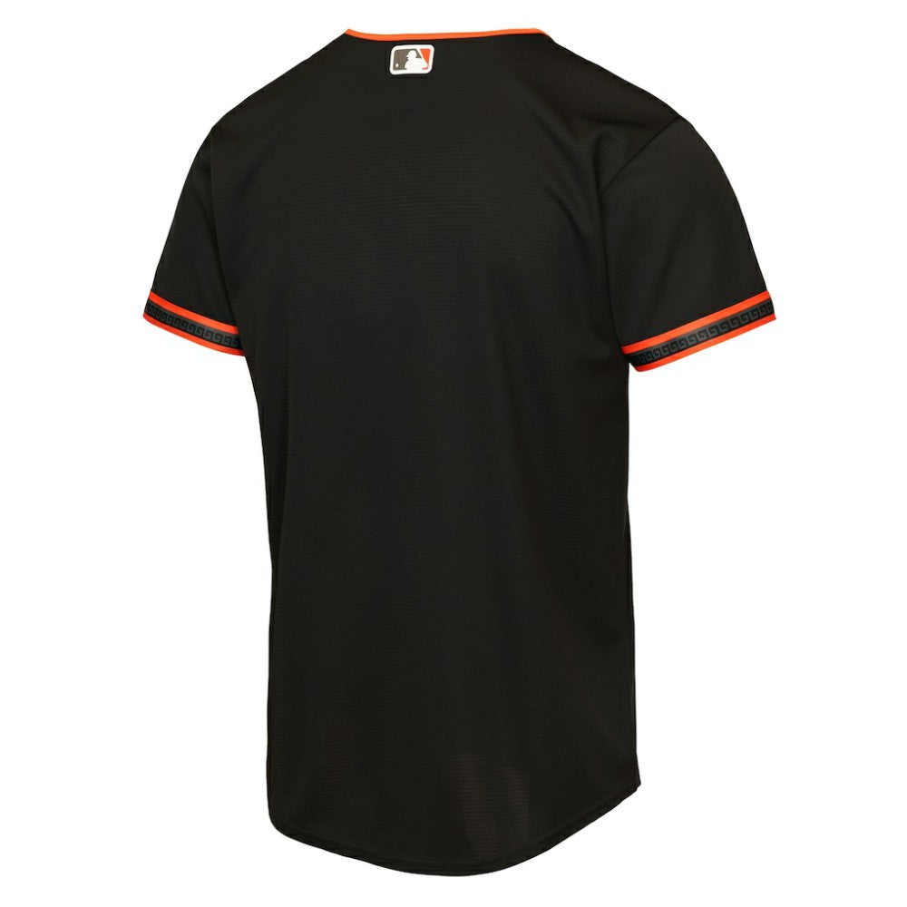 Black San Francisco Giants Nike Youth Alternate Replica Jersey