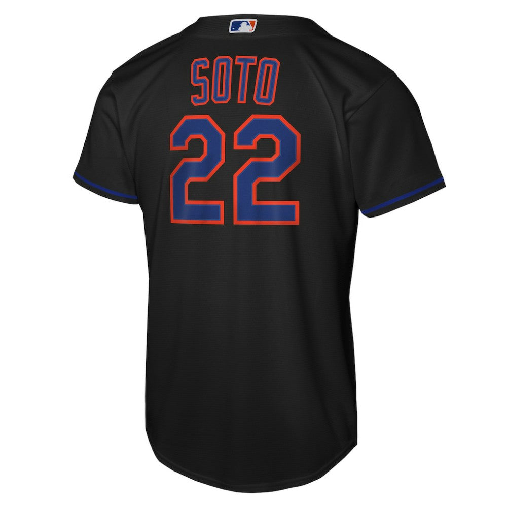 Black Juan Soto New York Mets Nike Youth Alternate Replica Jersey