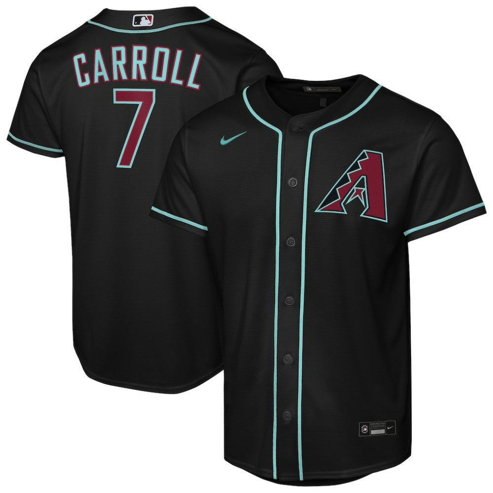 Black Corbin Carroll Arizona Diamondbacks Nike Youth Alternate Replica Jersey