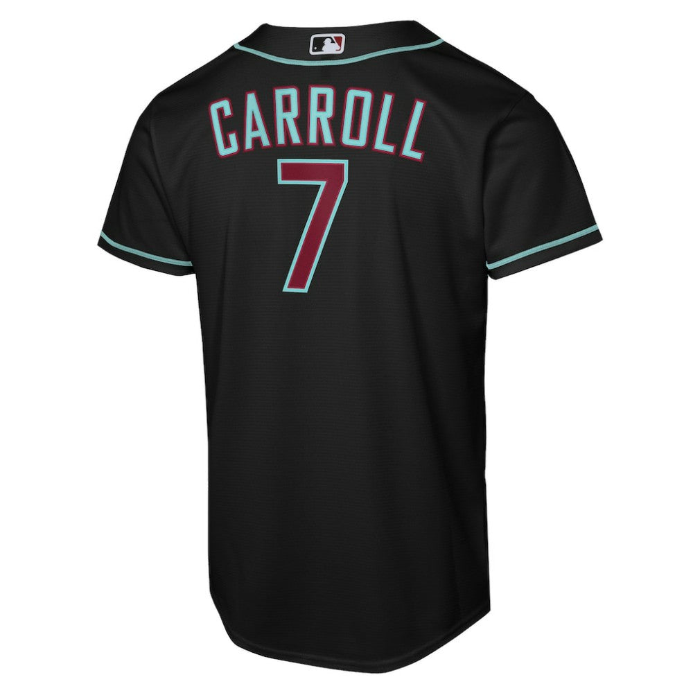 Black Corbin Carroll Arizona Diamondbacks Nike Youth Alternate Replica Jersey