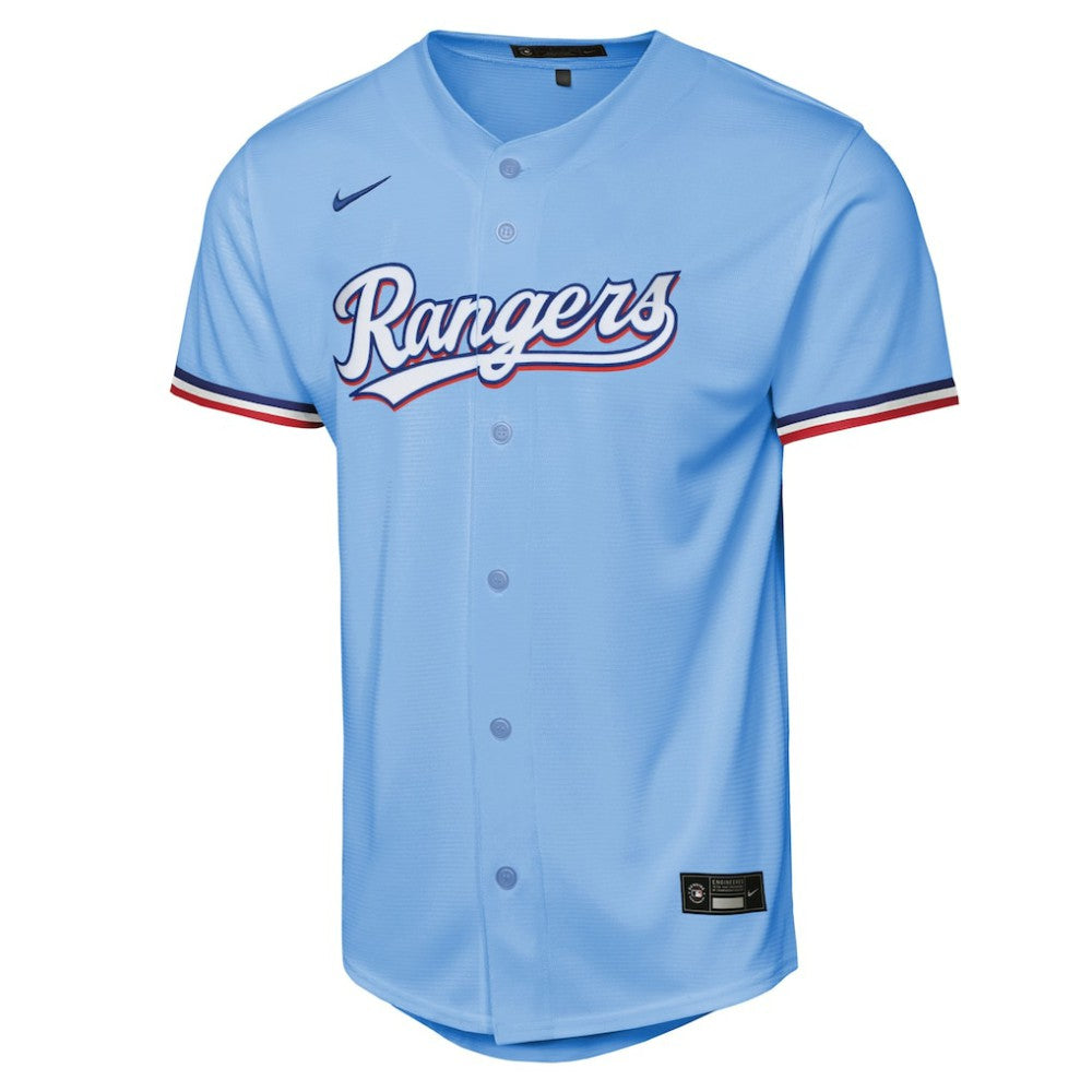 Light Blue Corey Seager Texas Rangers Nike Youth Alternate Replica Jersey