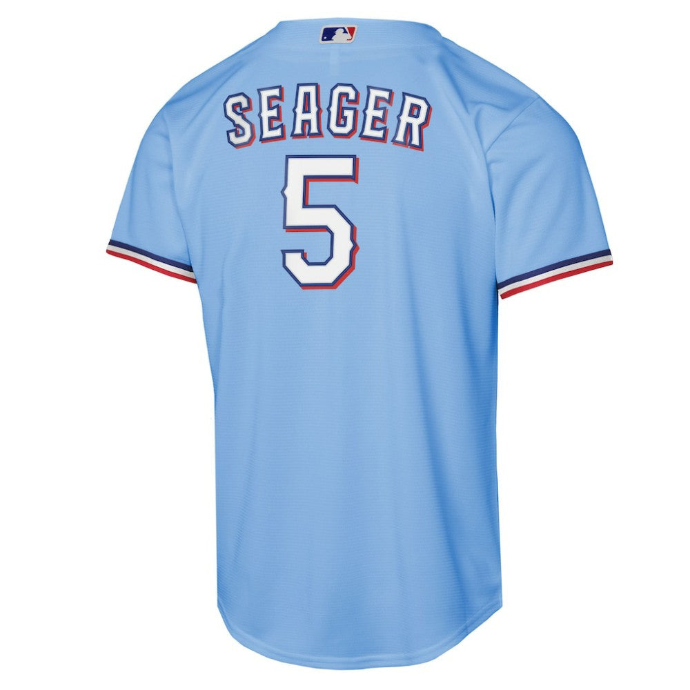 Light Blue Corey Seager Texas Rangers Nike Youth Alternate Replica Jersey