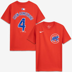 Red Pete Crow-Armstrong Chicago Cubs Nike Youth Name & Number T-Shirt