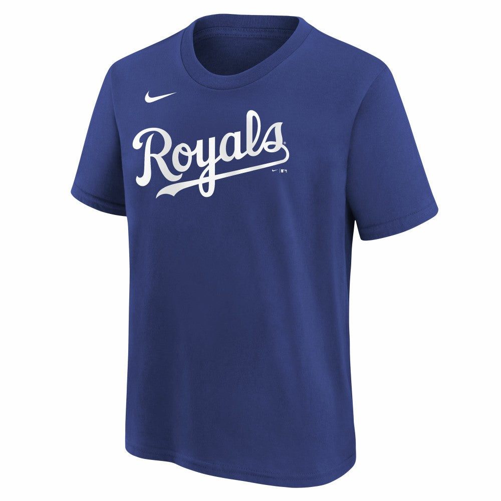 Royal Bobby Witt Jr. Kansas City Royals Nike Youth Name & Number T-Shirt