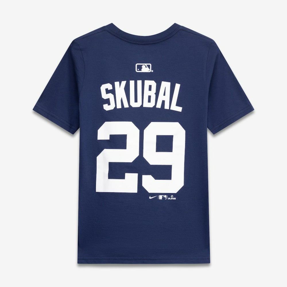 Navy Tarik Skubal Detroit Tigers Nike Youth Name & Number T-Shirt