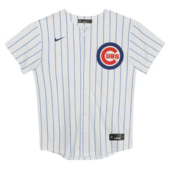 White Chicago Cubs Nike Preschool Home Game Jersey