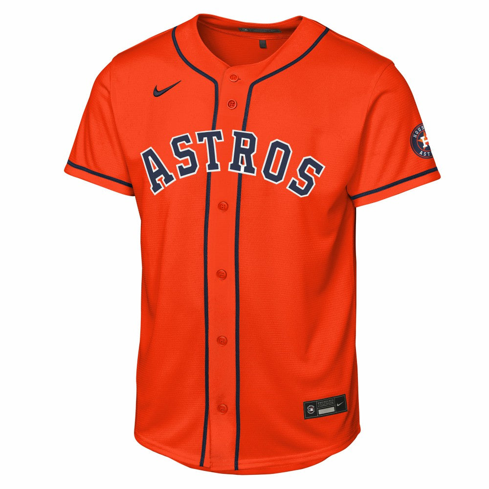 Orange Houston Astros Nike Youth Alternate Stadium Jersey