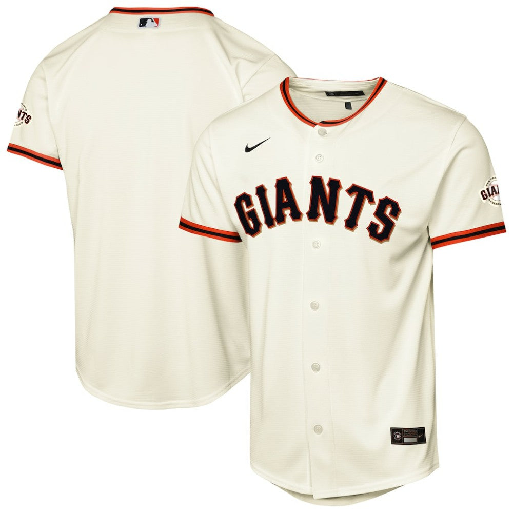 Cream San Francisco Giants Nike Youth Home Stadium Jersey