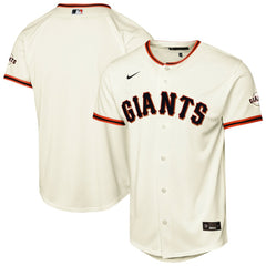 Cream San Francisco Giants Nike Youth Home Stadium Jersey