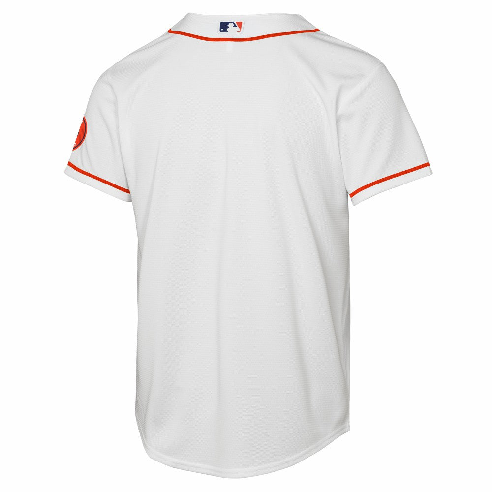White Houston Astros Nike Youth Home Stadium Jersey