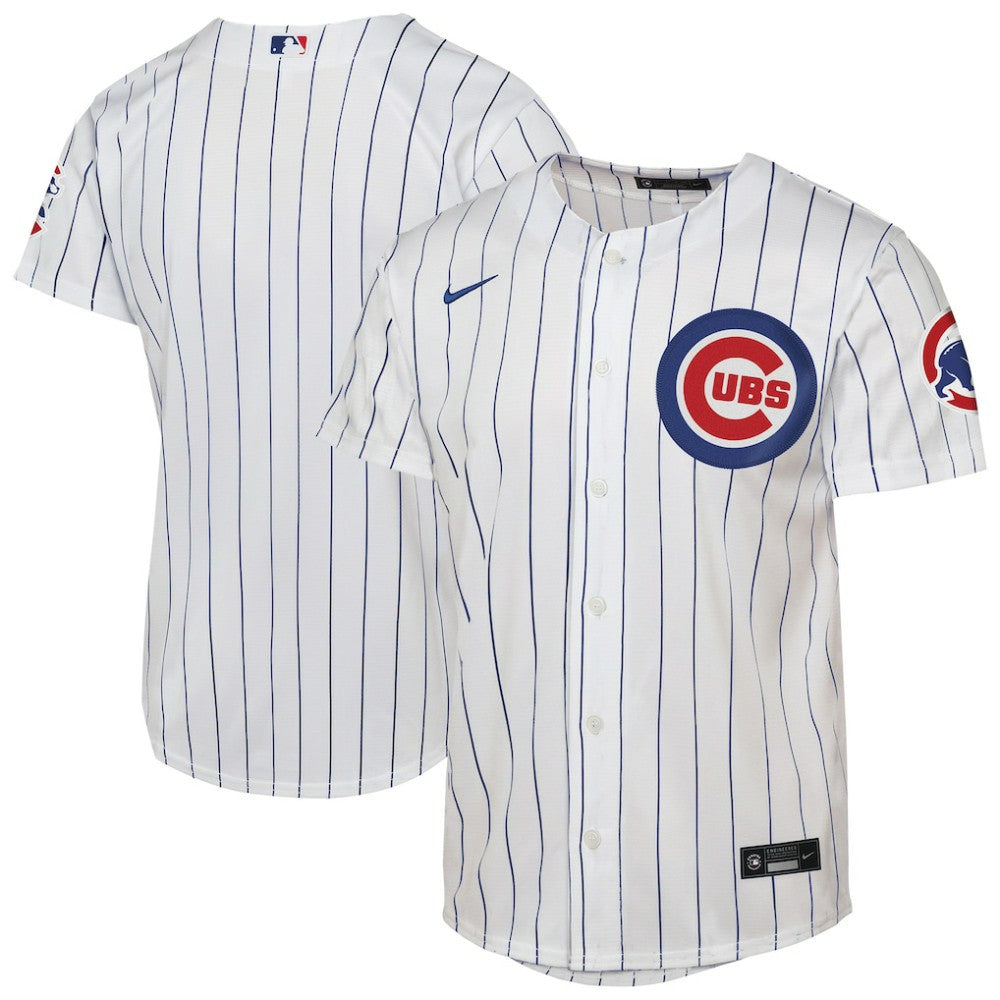 White Chicago Cubs Nike Youth Home Stadium Jersey
