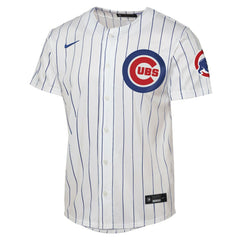 White Chicago Cubs Nike Youth Home Stadium Jersey