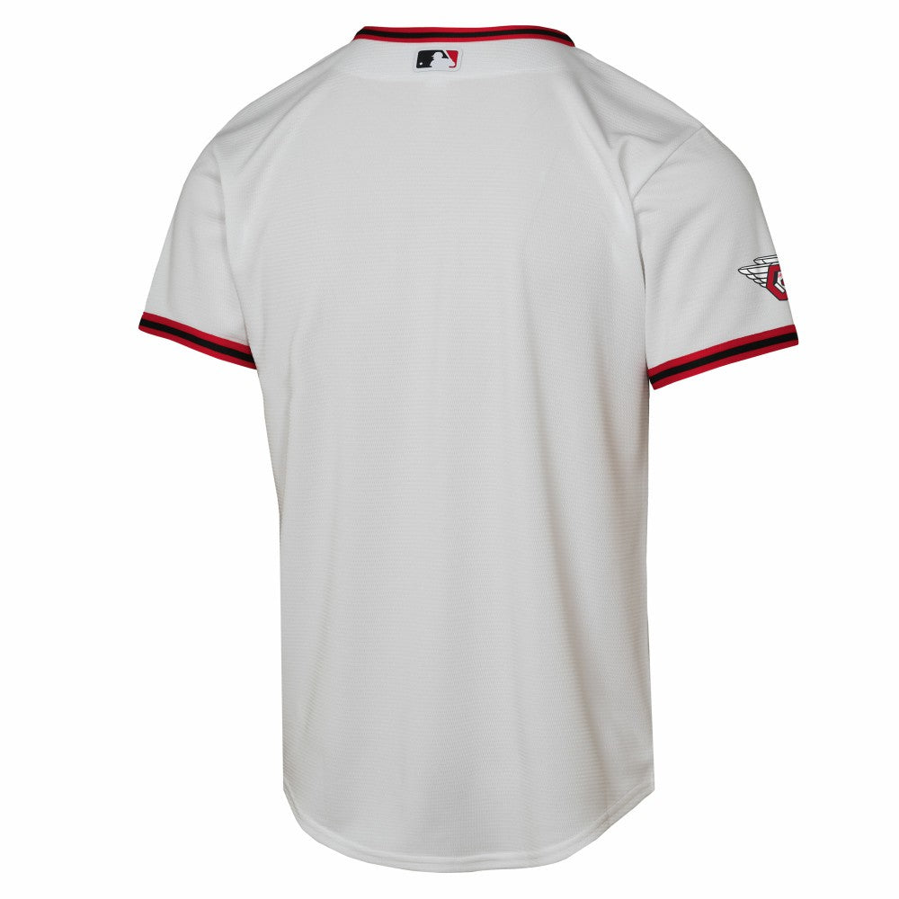 White Cleveland Guardians Nike Youth Home Stadium Jersey