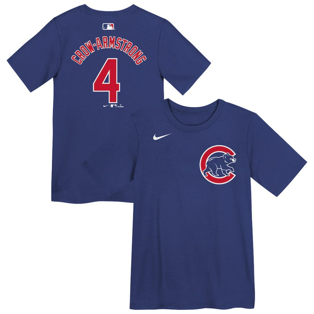 Royal Pete Crow-Armstrong Chicago Cubs Nike Preschool Name & Number T-Shirt