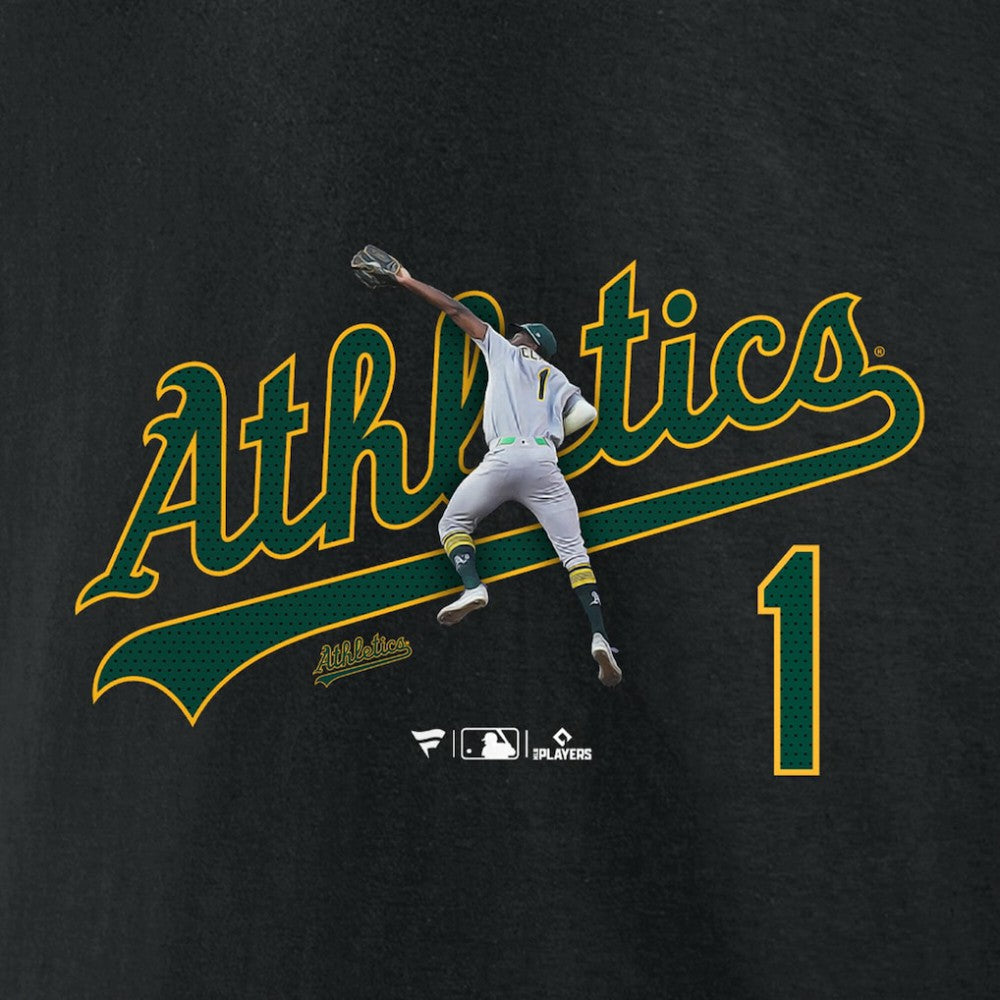 Black Denzel Clarke Athletics Graphic Player T-Shirt