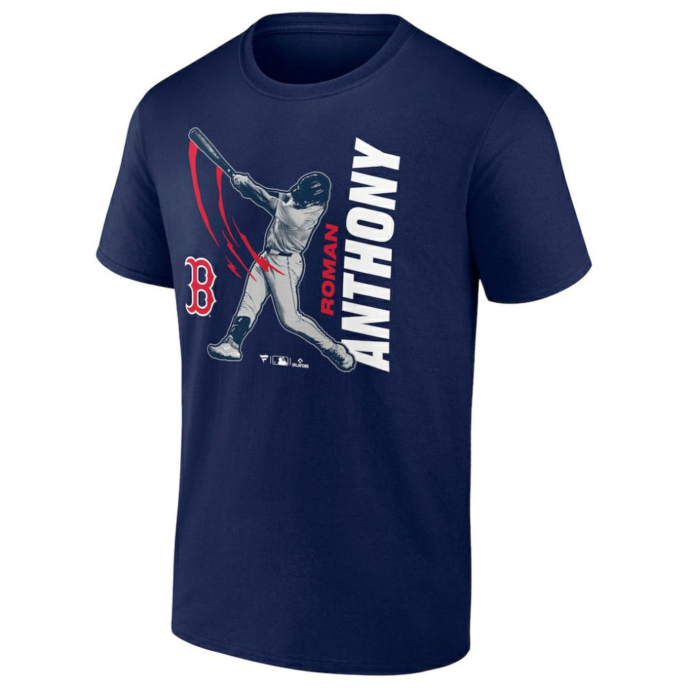 Navy Roman Anthony Boston Red Sox Graphic Player T-Shirt