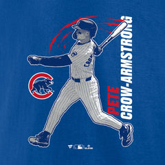 Royal Pete Crow-Armstrong Chicago Cubs Graphic Player T-Shirt
